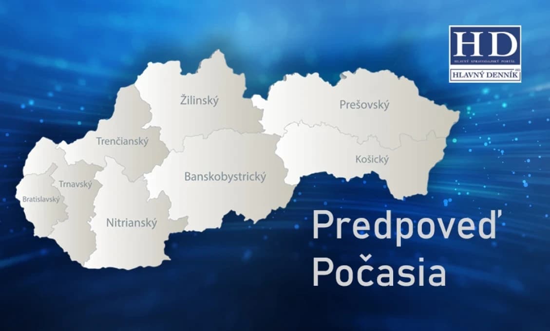 Predpoveď počasia pre Slovensko na sobotu 18. júla a nedeľu 19. júla