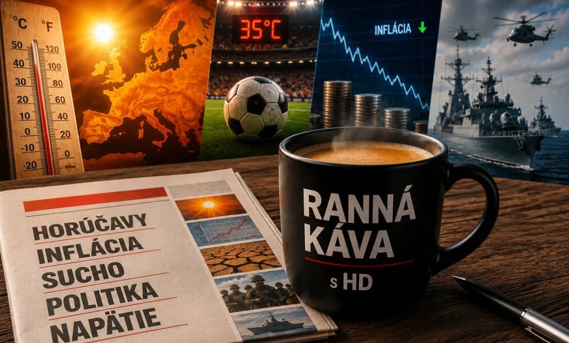 Ranná káva s HD: 10 udalostí, ktoré dnes môžu ovplyvniť svet