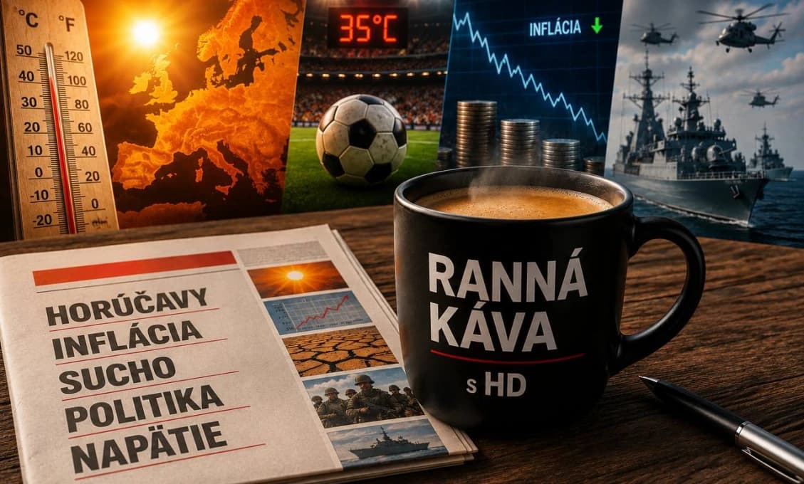 Ranná káva s HD: Európu sužuje sucho, migrácia naberá na sile a svet sleduje Irán