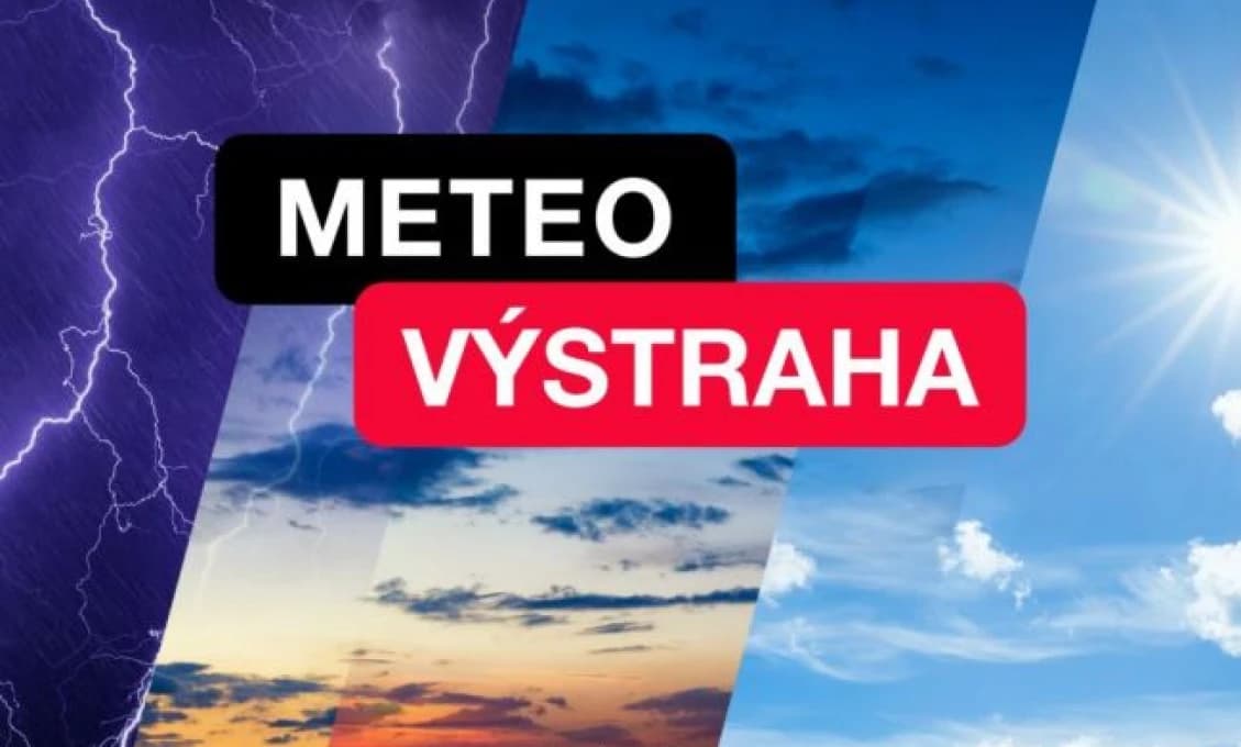 SHMÚ VARUJE! Vo štvrtok treba počítať s búrkami i vysokými teplotami
