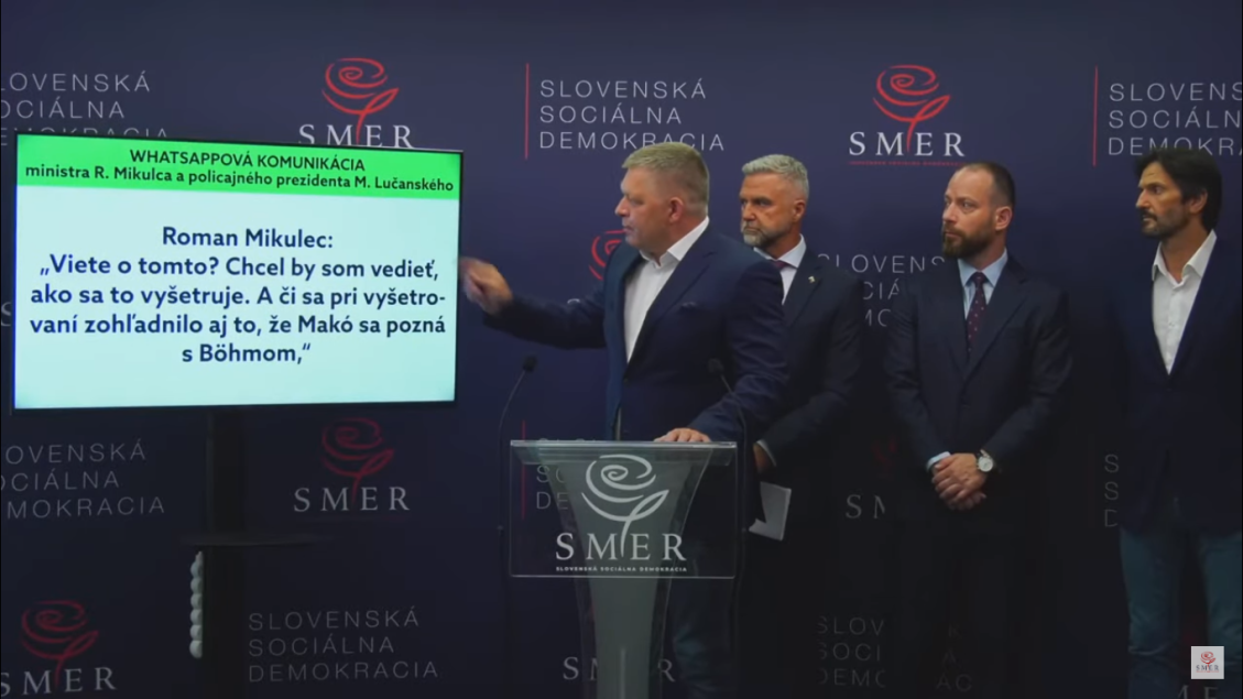 Robert Fico ponúkol dôkazy, že Mikulec ovplyvňoval vyšetrovanie