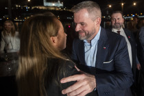 Na snímke predseda Národnej rady (NR) SR a kandidát na prezidenta SR Peter Pellegrini