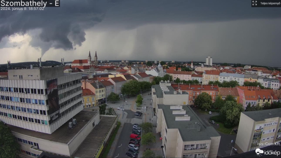 Tornádo v Szombathely